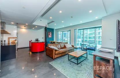 شقة - 2 غرف نوم - 3 حمامات للايجار في برج دلفين - مارينا بروموناد - دبي مارينا - دبي