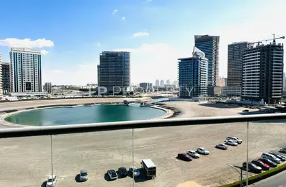 Apartment - 1 Bedroom - 2 Bathrooms for rent in Hub-Golf Towers - Dubai Sports City - Dubai