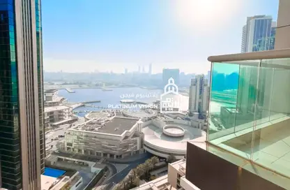 Apartment - 1 Bedroom - 1 Bathroom for rent in Marina Blue Tower - Marina Square - Al Reem Island - Abu Dhabi
