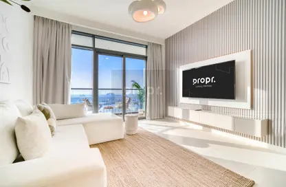 Apartment - 1 Bedroom - 1 Bathroom for rent in Marina Vista - EMAAR Beachfront - Dubai Harbour - Dubai