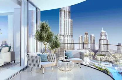 صورة لـ تراس شقة - 3 غرف نوم - 3 حمامات للبيع في جراندي - منطقة دار الأوبرا - دبي وسط المدينة - دبي ، صورة رقم 1