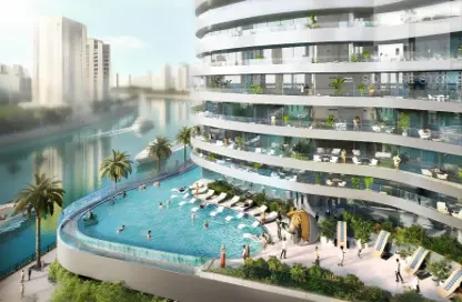 Apartment - 1 Bedroom - 2 Bathrooms for sale in Canal Crown 2 - Canal Crown - Business Bay - Dubai