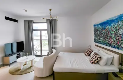 Apartment - Studio - 1 Bathroom for rent in Laya Heights - Dubai Studio City - Dubai