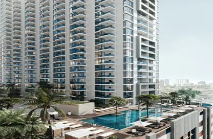 Apartment - 1 Bedroom - 2 Bathrooms for sale in Ajman Creek Towers - Al Rashidiya 1 - Al Rashidiya - Ajman