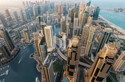 Apartment - Studio - 1 Bathroom for sale in Pelagos by IGO - Dubai Marina - Dubai