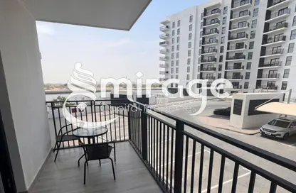 Apartment - Studio - 1 Bathroom for rent in Waters Edge - Yas Island - Abu Dhabi