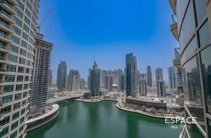 Apartment - 1 Bedroom - 2 Bathrooms for rent in Fairfield Tower - Park Island - Dubai Marina - Dubai