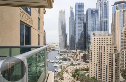 شقة - غرفة نوم - 2 حمامات للايجار في برج المسك - أبراج إعمار ال6 - دبي مارينا - دبي