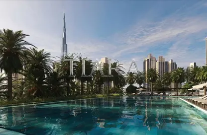 شقة - غرفة نوم - 2 حمامات للبيع في B ذا ايدج تاور - ذا إيدج - الخليج التجاري - دبي