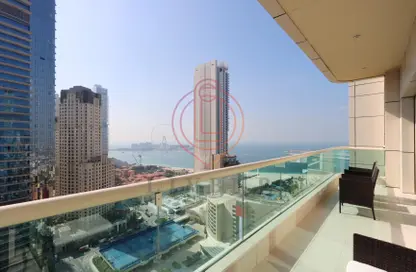 Apartment - 2 Bedrooms - 2 Bathrooms for rent in The Royal Oceanic - Oceanic - Dubai Marina - Dubai