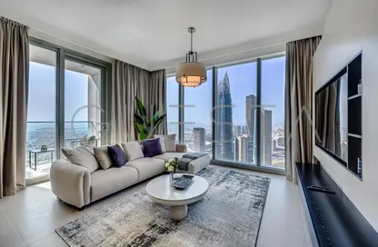 Apartment - 2 Bedrooms - 2 Bathrooms for rent in Forte 1 - Forte - Downtown Dubai - Dubai