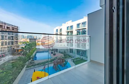 Balcony image for: Apartment - 1 Bedroom - 2 Bathrooms for sale in Pantheon Elysee II - Jumeirah Village Circle - Dubai, Image 1