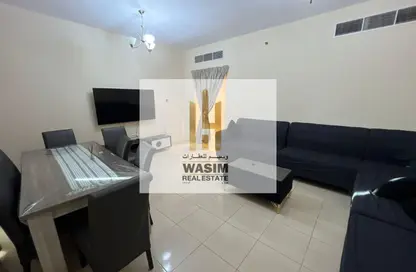 Apartment - 2 Bedrooms - 2 Bathrooms for rent in Orient Tower 1 - Orient Towers - Al Bustan - Ajman