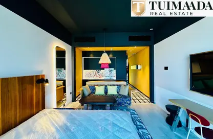 Apartment - Studio - 1 Bathroom for rent in Mama Shelter Residences - Business Bay - Dubai