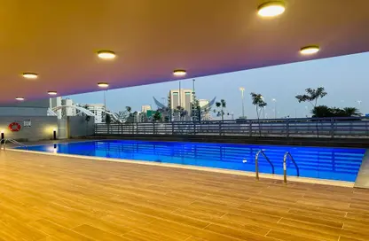 Pool image for: Apartment - 3 Bedrooms - 5 Bathrooms for rent in C11 - Al Dana - Al Raha Beach - Abu Dhabi, Image 1