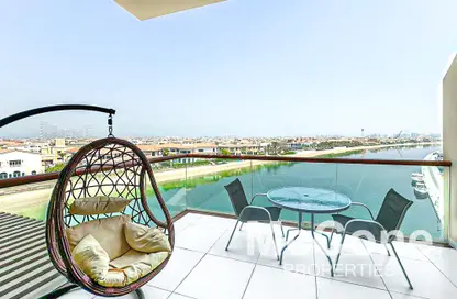 Apartment - Studio - 1 Bathroom for rent in Palm Views West - Palm Views - Palm Jumeirah - Dubai