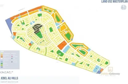 2D Floor Plan image for: Land - Studio for sale in Jebel Ali Hills - Jebel Ali - Dubai, Image 1