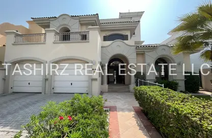 Villa - 5 Bedrooms - 5 Bathrooms for rent in Garden Homes Frond B - Garden Homes - Palm Jumeirah - Dubai