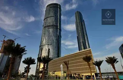 Outdoor Building image for: Office Space - Studio - 2 Bathrooms for sale in Sky Tower - Shams Abu Dhabi - Al Reem Island - Abu Dhabi, Image 1