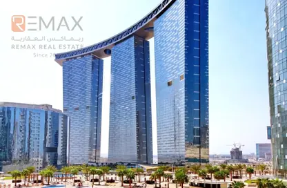 Apartment - 1 Bedroom - 2 Bathrooms for rent in The Gate Tower 3 - Shams Abu Dhabi - Al Reem Island - Abu Dhabi