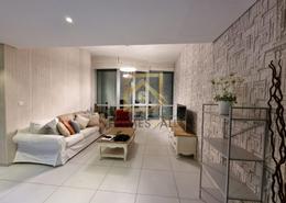 Living Room image for: Apartment - 1 bedroom - 2 bathrooms for sale in Panoramic Tower - Dubai Marina - Dubai, Image 1