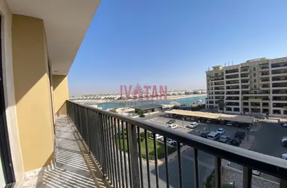 شقة - 2 غرف نوم - 3 حمامات للايجار في شقق مارينا E - مساكن الحمرا مارينا - قرية الحمرا - رأس الخيمة