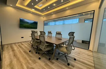 Business Centre - Studio - 4 Bathrooms for rent in Wavez Residence - Liwan - Dubai Land - Dubai