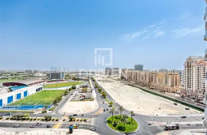 شقة - غرفة نوم - 2 حمامات للبيع في برج هيرا - مدينة دبي الرياضية - دبي