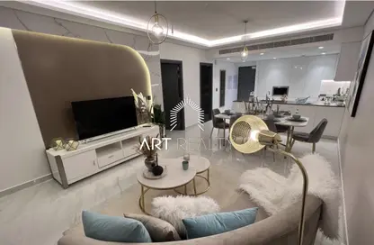 Living / Dining Room image for: Apartment - 1 Bedroom - 2 Bathrooms for sale in Samana Miami - Jumeirah Village Circle - Dubai, Image 1