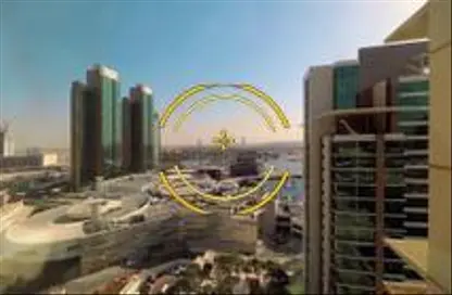 شقة - غرفة نوم - 2 حمامات للايجار في برج تالا - مارينا سكوير - جزيرة الريم - أبوظبي