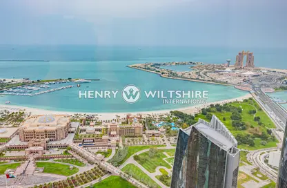 Apartment - 3 Bedrooms - 4 Bathrooms for rent in Etihad Tower 2 - Etihad Towers - Corniche Road - Abu Dhabi