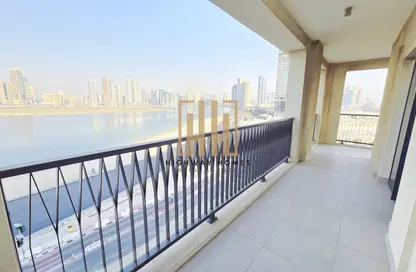 Apartment - 3 Bedrooms - 4 Bathrooms for rent in Cyan Beach Residence - Maryam Beach Residence - Maryam Island - Sharjah