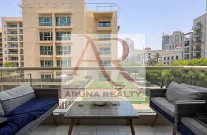 Apartment - 1 Bedroom - 1 Bathroom for sale in Al Dhafra 1 - Al Dhafra - Greens - Dubai