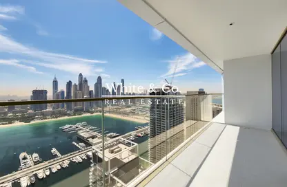 Apartment - 3 Bedrooms - 4 Bathrooms for sale in Grand Bleu Tower 1 - EMAAR Beachfront - Dubai Harbour - Dubai