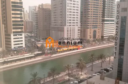 Business Centre - Studio - 1 Bathroom for rent in Ameer Bu Khamseen Tower - Al Majaz 3 - Al Majaz - Sharjah