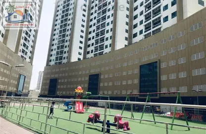 Apartment - 2 Bedrooms - 3 Bathrooms for rent in Tower B3 - Ajman Pearl Towers - Ajman Downtown - Ajman