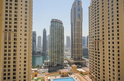 Apartment - 3 Bedrooms - 3 Bathrooms for rent in Murjan 3 - Murjan - Jumeirah Beach Residence - Dubai