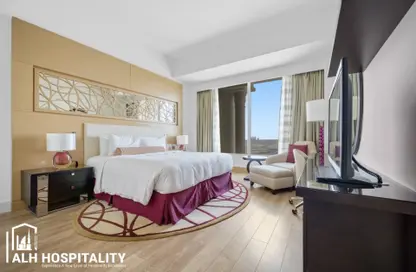 Hotel  and  Hotel Apartment - 1 Bedroom - 2 Bathrooms for rent in Marriott Executive Apartments - Al Jaddaf - Dubai