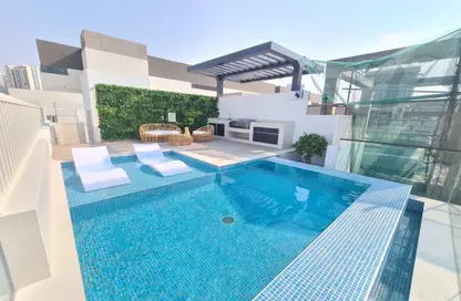 Pool image for: Townhouse - 4 Bedrooms - 5 Bathrooms for sale in La Perla Homes 10 - Jumeirah Village Circle - Dubai, Image 1