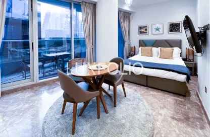 Apartment - Studio - 1 Bathroom for rent in Orra Harbour Residences and Hotel Apartments - Dubai Marina - Dubai