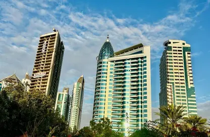 Office Space - Studio - 3 Bathrooms for rent in Al Majaz Tower - Al Majaz - Sharjah