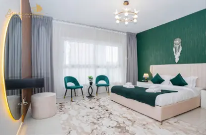 النزل و الشقق الفندقية - غرفة نوم - 2 حمامات للايجار في AG برج - الخليج التجاري - دبي