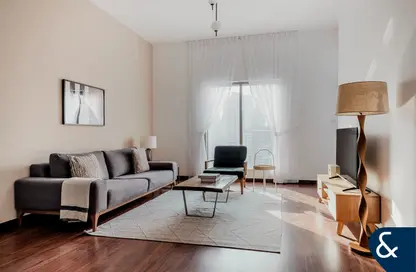 Apartment - 1 Bedroom - 2 Bathrooms for rent in Green Lake Tower 1 - Green Lake Towers - Emirates City - Ajman