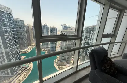 Apartment - 1 Bedroom - 1 Bathroom for rent in Goldcrest Executive - JLT Cluster C - Jumeirah Lake Towers - Dubai