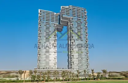 Outdoor Building image for: Apartment - 1 Bedroom - 2 Bathrooms for rent in 1 Residences - Wasl1 - Al Kifaf - Dubai, Image 1