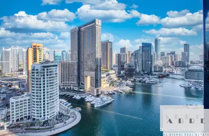 Apartment - 2 Bedrooms - 4 Bathrooms for sale in Continental Tower - Dubai Marina - Dubai