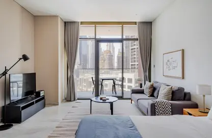 Apartment - Studio - 1 Bathroom for rent in Peninsula Five - Peninsula - Business Bay - Dubai