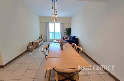 Apartment - 3 Bedrooms - 4 Bathrooms for rent in Sulafa Tower - Dubai Marina - Dubai