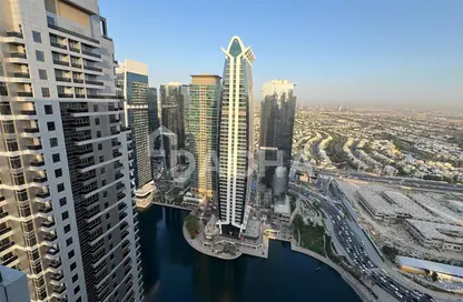 شقة - 2 غرف نوم - 3 حمامات للايجار في ابراج جرين ليك - (JLT) مجمع S - أبراج بحيرة الجميرا - دبي