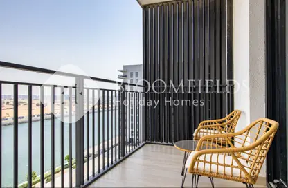 Apartment - Studio - 1 Bathroom for rent in Waters Edge - Yas Island - Abu Dhabi